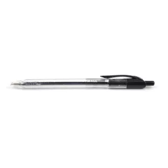Kuličkové pero Centropen Slide ball 2225 plast 0,3mm černé tělo čiré Kuličkové pero Centropen Slide ball 2225 plast 0,3mm černé tělo čiré