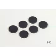 Magnety 26mm Ron 12ks černé