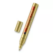 Popisovač Edding 750 lakový zlatý válcový hrot 2-4mm
