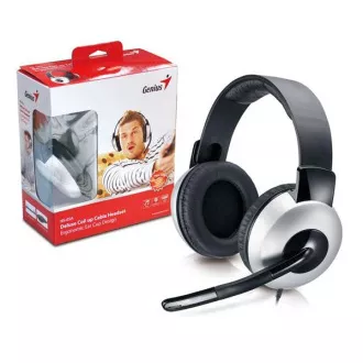 GENIUS sluchátka s mikrofonem HS-05A, svinovací kabel