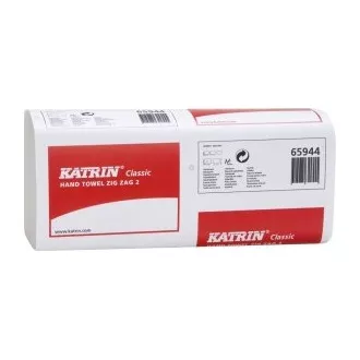 Ručníky pap. Z-Z Katrin Classic 2vrs. bílé recykl 232x230mm Ručníky pap. Z-Z Katrin Classic 2vrs. bílé recykl 232x230mm