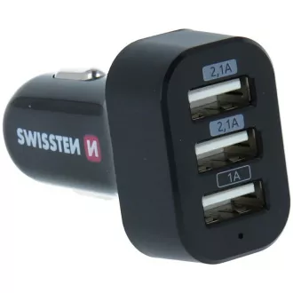 CL ADAPTÉR 3x USB 52A POWER SWISSTEN CL ADAPTÉR 3x USB 52A POWER SWISSTEN