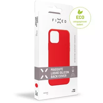 MagFlow iPhone 14 Plus, červený FIXED