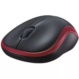 Logitech Wireless Mouse M185, red Logitech Wireless Mouse M185, red