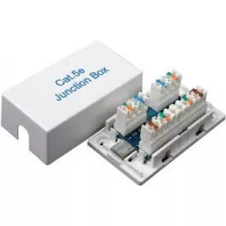Solarix Spojovací box CAT5E UTP 8p8c LSA+/Krone KRJ45-VEB5 Solarix Spojovací box CAT5E UTP 8p8c LSA+/Krone KRJ45-VEB5
