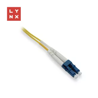 LYNX duplexní patch kabel SM, OS2, LC/LC, 9/125µm, 0, 5m LYNX duplexní patch kabel SM, OS2, LC/LC, 9/125µm, 0, 5m