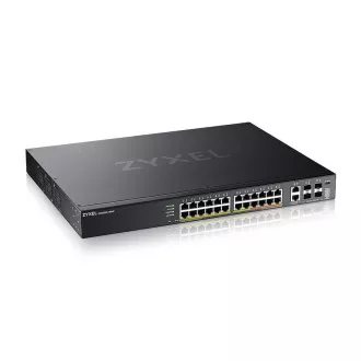 Zyxel XGS2220-30HP, L3 Access Switch, 400W PoE, 16xPoE+/10xPoE++, 24x1G RJ45 2x10mG RJ45, 4x10G SFP+ Uplink, incl. 1 yr Zyxel XGS2220-30HP, L3 Access Switch, 400W PoE, 16xPoE+/10xPoE++, 24x1G RJ45 2x10mG RJ45, 4x10G SFP+ Uplink, incl. 1 yr