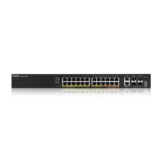 Zyxel XGS2220-30HP, L3 Access Switch, 400W PoE, 16xPoE+/10xPoE++, 24x1G RJ45 2x10mG RJ45, 4x10G SFP+ Uplink, incl. 1 yr Zyxel XGS2220-30HP, L3 Access Switch, 400W PoE, 16xPoE+/10xPoE++, 24x1G RJ45 2x10mG RJ45, 4x10G SFP+ Uplink, incl. 1 yr