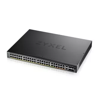 Zyxel XGS2220-54FP, L3 Access Switch, 960W PoE, 40xPoE+/10xPoE++, 48x1G RJ45 2x10mG RJ45, 4x10G SFP+ Uplink, incl. 1 yr Zyxel XGS2220-54FP, L3 Access Switch, 960W PoE, 40xPoE+/10xPoE++, 48x1G RJ45 2x10mG RJ45, 4x10G SFP+ Uplink, incl. 1 yr