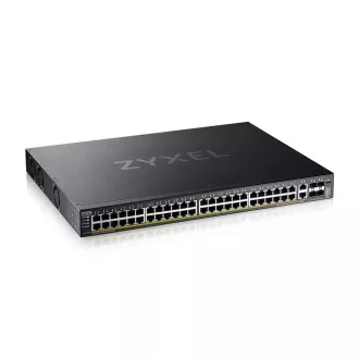 Zyxel XGS2220-54FP, L3 Access Switch, 960W PoE, 40xPoE+/10xPoE++, 48x1G RJ45 2x10mG RJ45, 4x10G SFP+ Uplink, incl. 1 yr Zyxel XGS2220-54FP, L3 Access Switch, 960W PoE, 40xPoE+/10xPoE++, 48x1G RJ45 2x10mG RJ45, 4x10G SFP+ Uplink, incl. 1 yr