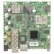 MikroTik RouterBOARD RB922UAGS-5HPacD, 720MHz CPU, 128MB RAM, 1x LAN, 1x SFP slot, 1xminiPCIe slot + SIM, vč.L4