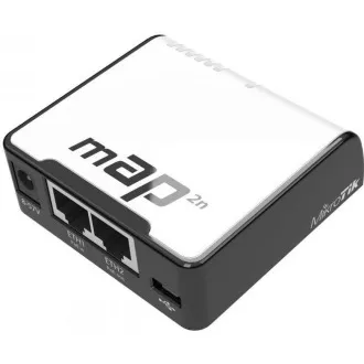 MikroTik RouterBOARD mAP, 650MHz CPU, 64MB RAM, 2xLAN, 2.4GHz Wi-Fi, 802.11b/g/n, PoE in, vč. L4 licence MikroTik RouterBOARD mAP, 650MHz CPU, 64MB RAM, 2xLAN, 2.4GHz Wi-Fi, 802.11b/g/n, PoE in, vč. L4 licence