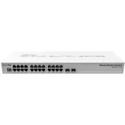 MikroTik Cloud Router Switch CRS326-24G-2S+RM, 800MHz CPU, 512MB RAM, 24xLAN, 2xSFP+ slot, vč. L5