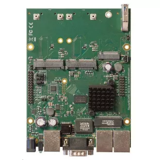MikroTik RouterBOARD RBM33G, dual-core 880MHz, 256MB DDR3, 3x GLAN, 2x mini-PCIe, 2xSIM slot, 1xM.2, USB, RS232, vč. L4 MikroTik RouterBOARD RBM33G, dual-core 880MHz, 256MB DDR3, 3x GLAN, 2x mini-PCIe, 2xSIM slot, 1xM.2, USB, RS232, vč. L4