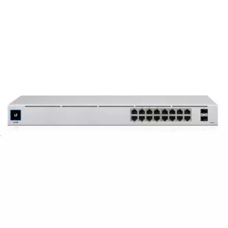 UBNT UniFi Switch USW-16-POE Gen2 [16xGigabit, 8x PoE out 42W, 802.3at/af, 2xSFP, 36Gbps]