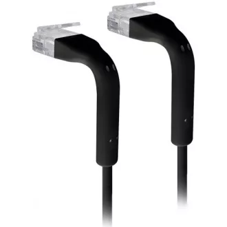 UBNT UniFi Ethernet Patch Kabel [1m, Cat6, UTP, licna, černý]