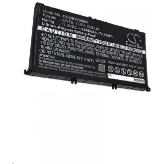 AVACOM baterie pro Dell Inspiron 15 7559, 7557 Li-Ion 11, 4V 6491mAh 74Wh AVACOM baterie pro Dell Inspiron 15 7559, 7557 Li-Ion 11, 4V 6491mAh 74Wh