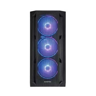 CHIEFTEC skříň APEX LUMO, E-ATX, 1x USB-C 3.2, 2x USB 3.0, 4x 140mm ARGB Fan, ARGB Hub, černá CHIEFTEC skříň APEX LUMO, E-ATX, 1x USB-C 3.2, 2x USB 3.0, 4x 140mm ARGB Fan, ARGB Hub, černá