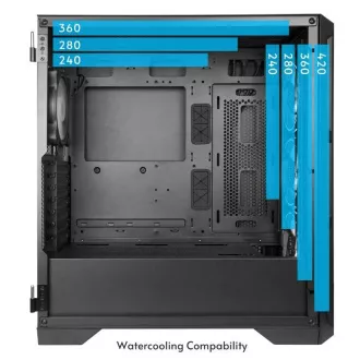 CHIEFTEC skříň APEX LUMO, E-ATX, 1x USB-C 3.2, 2x USB 3.0, 4x 140mm ARGB Fan, ARGB Hub, černá CHIEFTEC skříň APEX LUMO, E-ATX, 1x USB-C 3.2, 2x USB 3.0, 4x 140mm ARGB Fan, ARGB Hub, černá