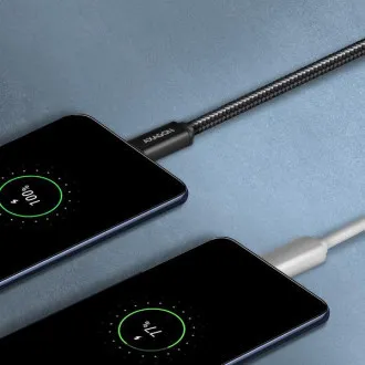 AXAGON BUMM-AM20AB, HQ kabel Micro USB <-> USB-A, 2m, USB 2.0, 2.4A, ALU, oplet, černý AXAGON BUMM-AM20AB, HQ kabel Micro USB <-> USB-A, 2m, USB 2.0, 2.4A, ALU, oplet, černý