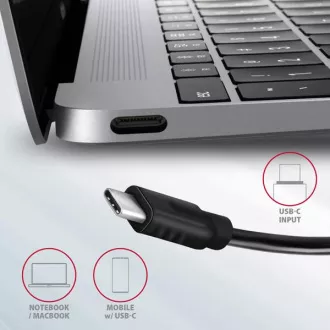 AXAGON HMC-5G21, USB 10Gb/s hub, porty 2x USB-A, 2x USB-C, HDMI 4k/30, PD 60W, kabel USB-C 13cm AXAGON HMC-5G21, USB 10Gb/s hub, porty 2x USB-A, 2x USB-C, HDMI 4k/30, PD 60W, kabel USB-C 13cm