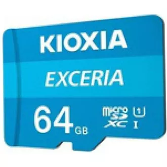 KIOXIA Exceria microSDXC card 64GB M203, UHS-I U1 Class 10 KIOXIA Exceria microSDXC card 64GB M203, UHS-I U1 Class 10