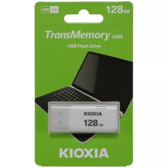 KIOXIA Hayabusa Flash drive 128GB U202, bílá KIOXIA Hayabusa Flash drive 128GB U202, bílá
