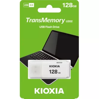 KIOXIA Hayabusa Flash drive 128GB U202, bílá KIOXIA Hayabusa Flash drive 128GB U202, bílá