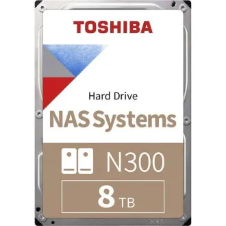 TOSHIBA HDD N300 NAS 8TB, SATA III, 512MB cache, BULK TOSHIBA HDD N300 NAS 8TB, SATA III, 512MB cache, BULK