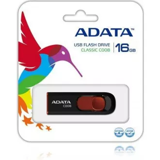 ADATA Flash Disk 16GB C008, USB 2.0 Classic, černá ADATA Flash Disk 16GB C008, USB 2.0 Classic, černá