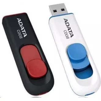 ADATA Flash Disk 16GB C008, USB 2.0 Classic, bílá ADATA Flash Disk 16GB C008, USB 2.0 Classic, bílá