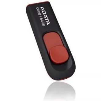 ADATA Flash Disk 64GB C008, USB 2.0 Classic, černá ADATA Flash Disk 64GB C008, USB 2.0 Classic, černá