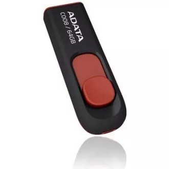 ADATA Flash Disk 64GB C008, USB 2.0 Classic, černá ADATA Flash Disk 64GB C008, USB 2.0 Classic, černá