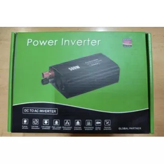 EUROCASE měnič napětí DY-8109-12, AC/DC 12V/230V, 500W, USB