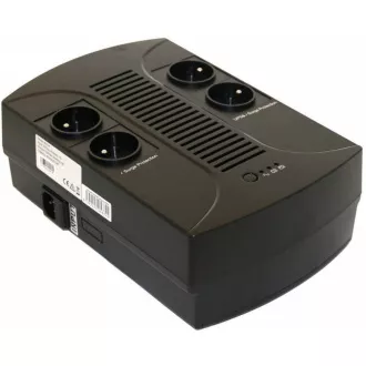 EUROCASE UPS EA200PLUS EVO2 850VA line interactive, 4x CZ zásuvka, RJ11, USB data EUROCASE UPS EA200PLUS EVO2 850VA line interactive, 4x CZ zásuvka, RJ11, USB data