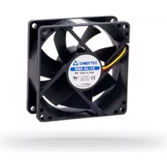 CHIEFTEC větrák AF-0825S, 80x80x25 mm Sleeve Fan, with 3/4pin connector CHIEFTEC větrák AF-0825S, 80x80x25 mm Sleeve Fan, with 3/4pin connector