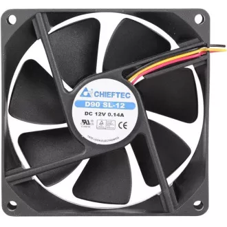 CHIEFTEC větrák AF-0925S, 92x92x25 mm Sleeve Fan, with 3/4pin connector CHIEFTEC větrák AF-0925S, 92x92x25 mm Sleeve Fan, with 3/4pin connector