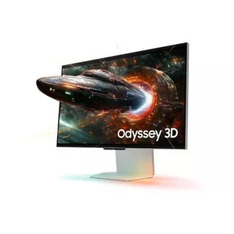 SAMSUNG MT LED LCD 27" Odyssey 3D (G90XF) - 3840x2160, 350Hz, IPS, HDR10+ Gaming, Konverze 2D->3D non-DRM video, 2xkamer SAMSUNG MT LED LCD 27" Odyssey 3D (G90XF) - 3840x2160, 350Hz, IPS, HDR10+ Gaming, Konverze 2D->3D non-DRM video, 2xkamer