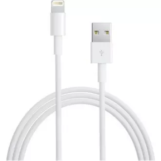 APPLE USB kabel s lightning konetorem - bílý (bulk balení) 2m APPLE USB kabel s lightning konetorem - bílý (bulk balení) 2m