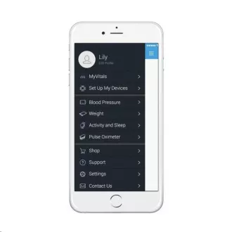 iHealth TRACK KN-550BT měřič krevního tlaku iHealth TRACK KN-550BT měřič krevního tlaku