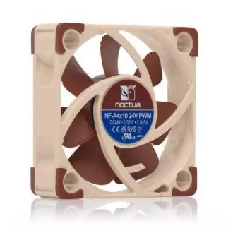 NOCTUA Ventilátor NF-A4x10 24V PWM, 40mm, hnědá NOCTUA Ventilátor NF-A4x10 24V PWM, 40mm, hnědá