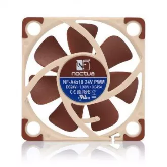 NOCTUA Ventilátor NF-A4x10 24V PWM, 40mm, hnědá NOCTUA Ventilátor NF-A4x10 24V PWM, 40mm, hnědá