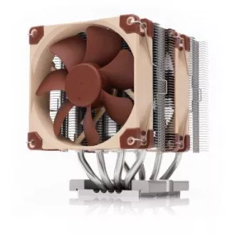 NOCTUA Chladič CPU NH-D9 DX-4677 4U, 2x 92mm, LGA4677, LGA4710, hnědá/stříbrná