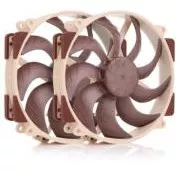 NOCTUA Ventilátor NF-A14x25r-G2-PWM-Sx2-PP, 2x 140mm, hnědá