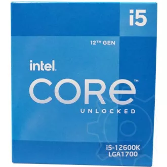 CPU INTEL Core i5-12600K, 3.70GHz, 20MB L3 LGA1700, BOX (bez chladiče) CPU INTEL Core i5-12600K, 3.70GHz, 20MB L3 LGA1700, BOX (bez chladiče)