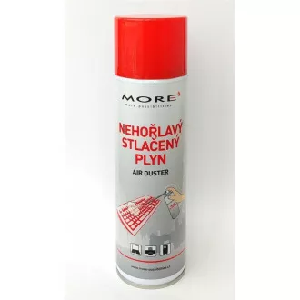 ARMOR Stlačený vzduch plyn MORE (400g), plyn nezamrzá, nekondenzuje, je nehořlavý NEW model ES č. 517/2014 ARMOR Stlačený vzduch plyn MORE (400g), plyn nezamrzá, nekondenzuje, je nehořlavý NEW model ES č. 517/2014