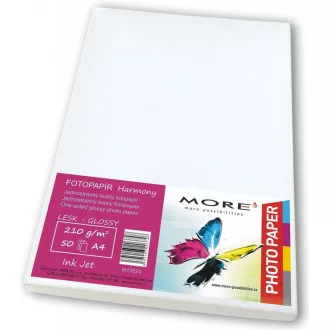 ARMOR More Fotopapír Harmony 210g, A4 glossy, 50listů, inkjet ARMOR More Fotopapír Harmony 210g, A4 glossy, 50listů, inkjet