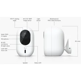 UBNT UVC-G6-INS - Camera G6 Instant bílá UBNT UVC-G6-INS - Camera G6 Instant bílá