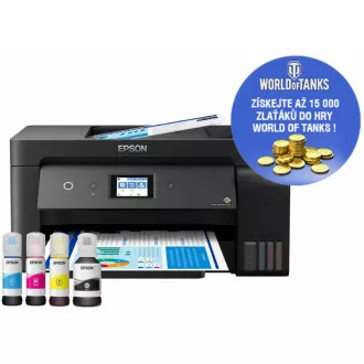 EPSON tiskárna ink EcoTank L14150, 4v1, 4800x1200, A3+, 38ppm, USB, Wi-Fi, Záruka 5 let po registraci zdarma