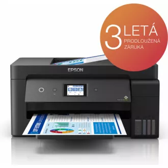 EPSON tiskárna ink EcoTank L14150, 4v1, 4800x1200, A3+, 38ppm, USB, Wi-Fi, Záruka 5 let po registraci zdarma
